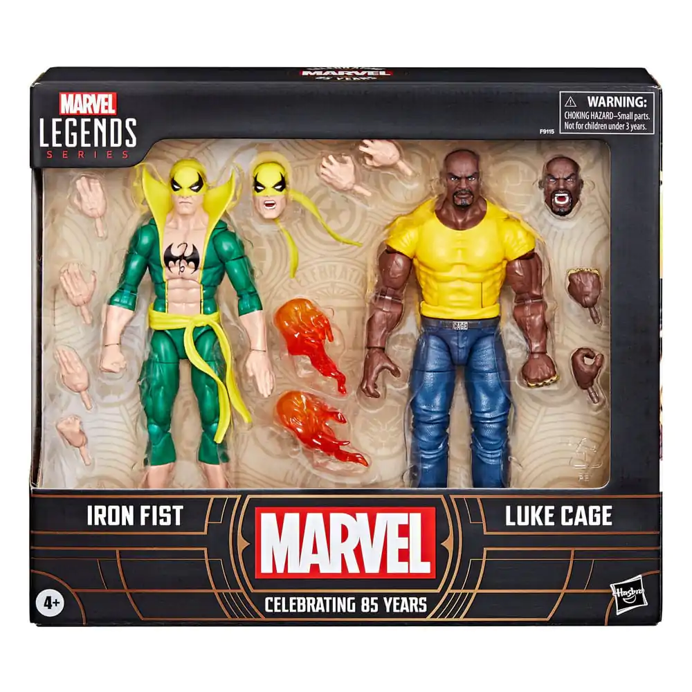 Marvel 85th Anniversary Marvel Legends Akčná figúrka 2-balenie Iron Fist a Luke Cage 15 cm termékfotó