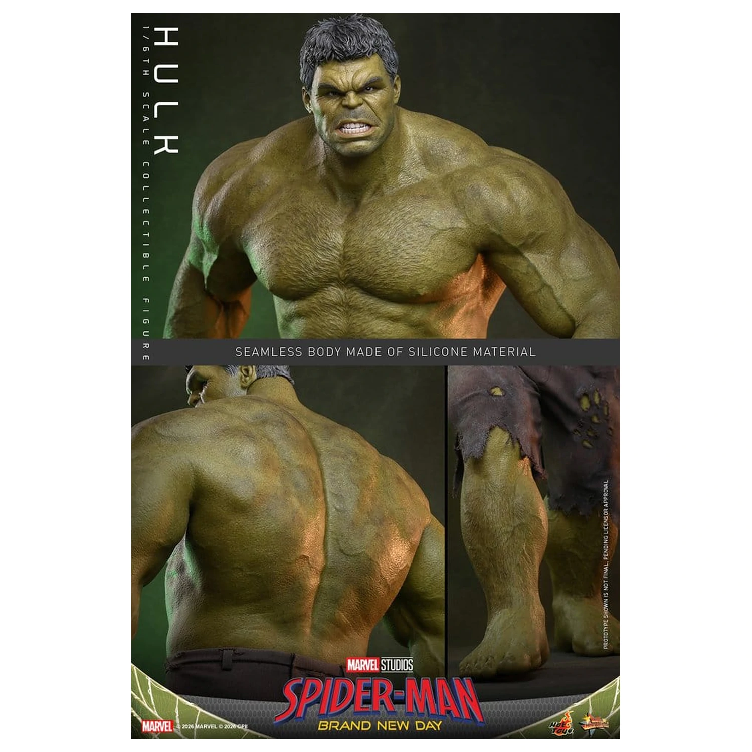 Marvel akčná figúrka 1/6 Hulk 51 cm produktová fotografia