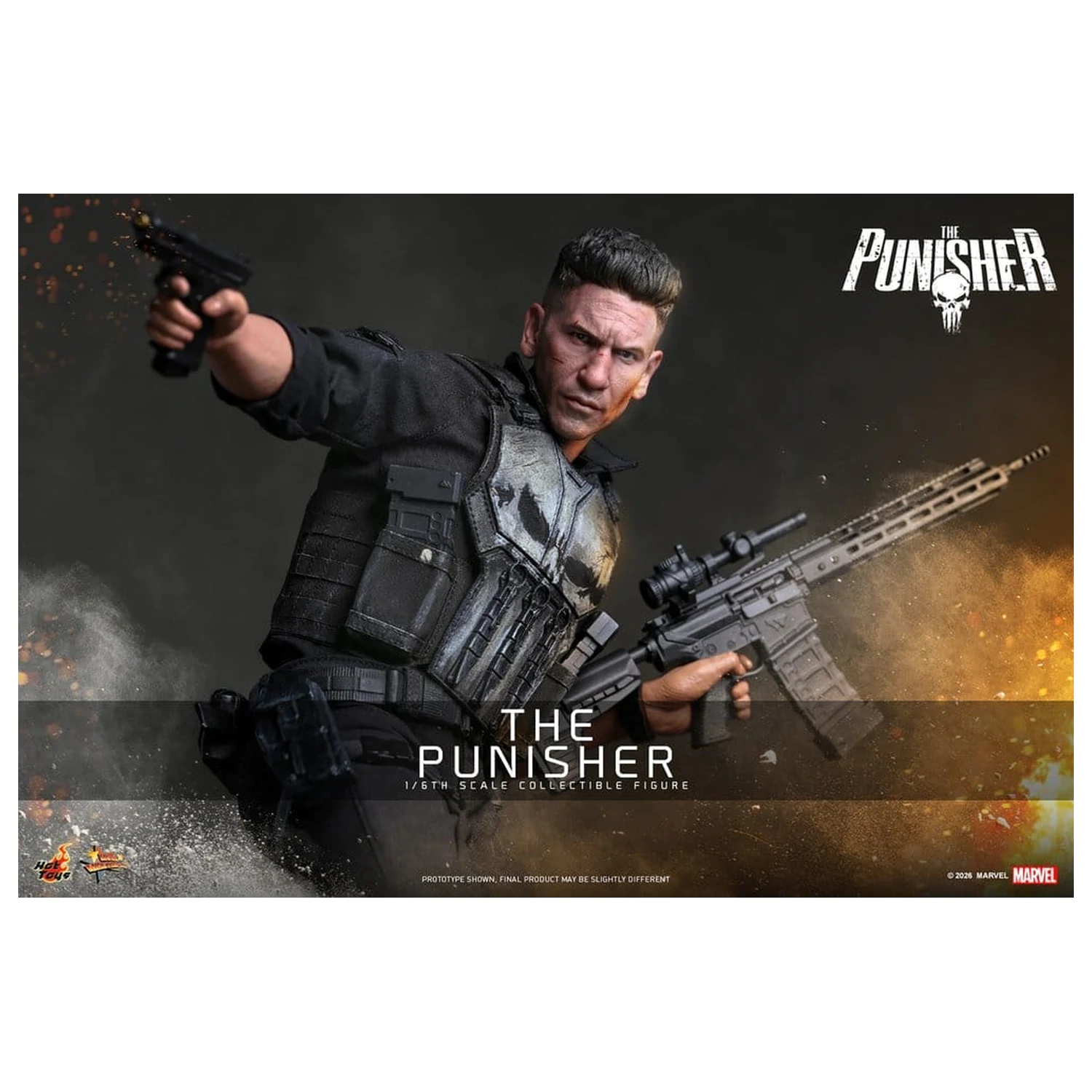Marvel akčná figúrka 1/6 The Punisher 31 cm produktová fotografia