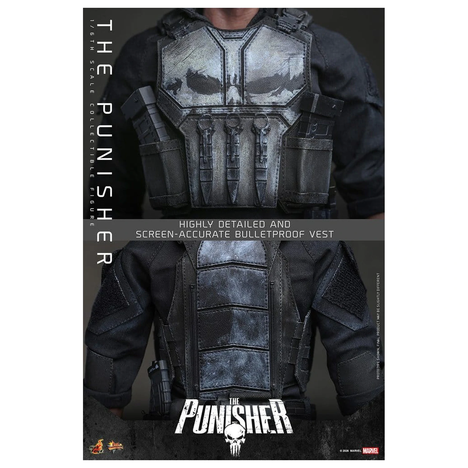 Marvel akčná figúrka 1/6 The Punisher 31 cm produktová fotografia