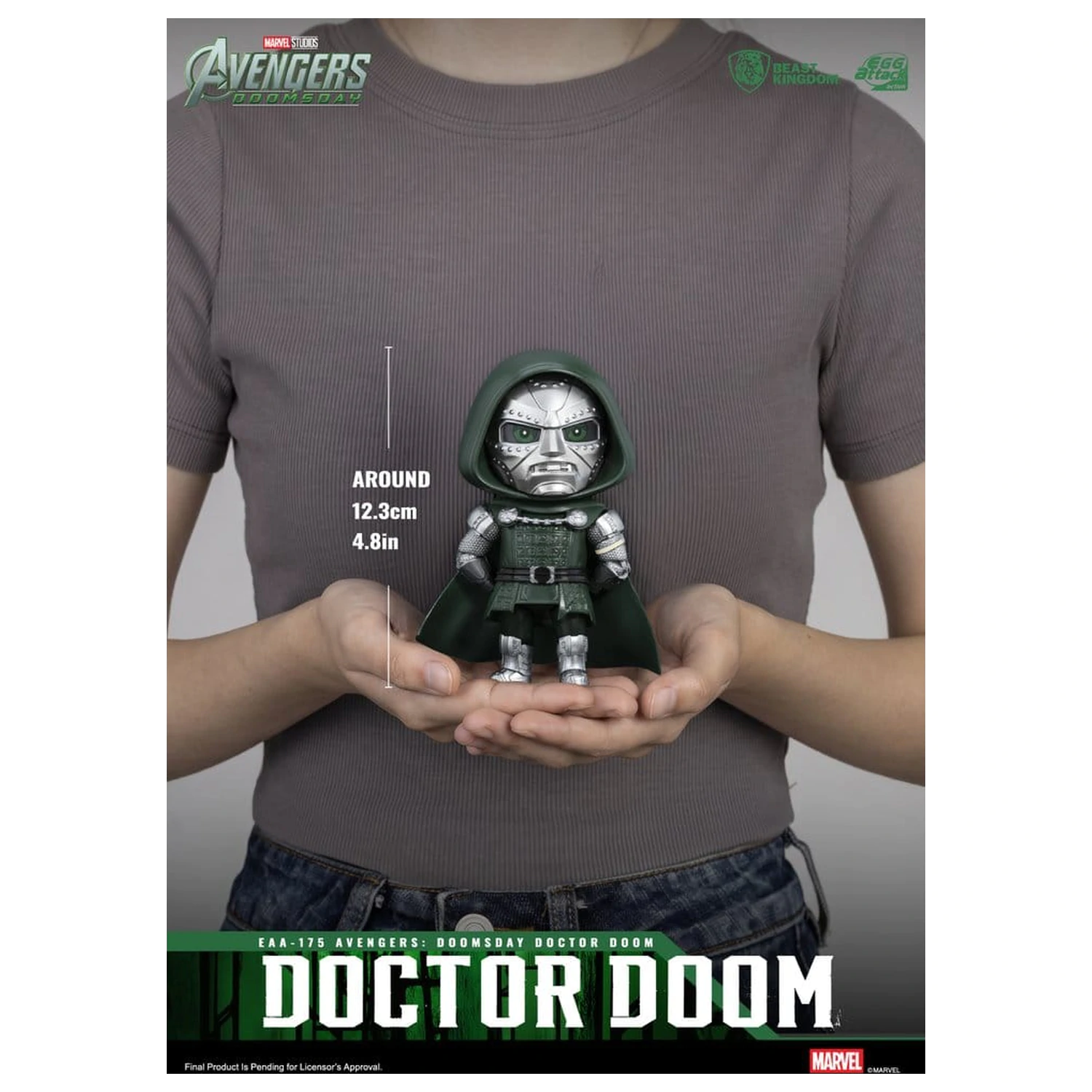 Marvel akčná figúrka Avengers: Doomsday Doctor Doom 12 cm produktová fotografia