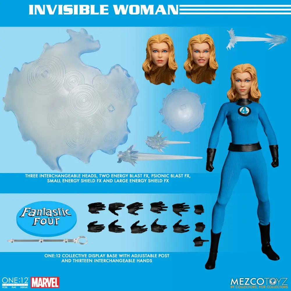Marvel Akčné Figúrky 1/12 Fantastic Four Deluxe Steel Box Set 16 cm produktová fotografia