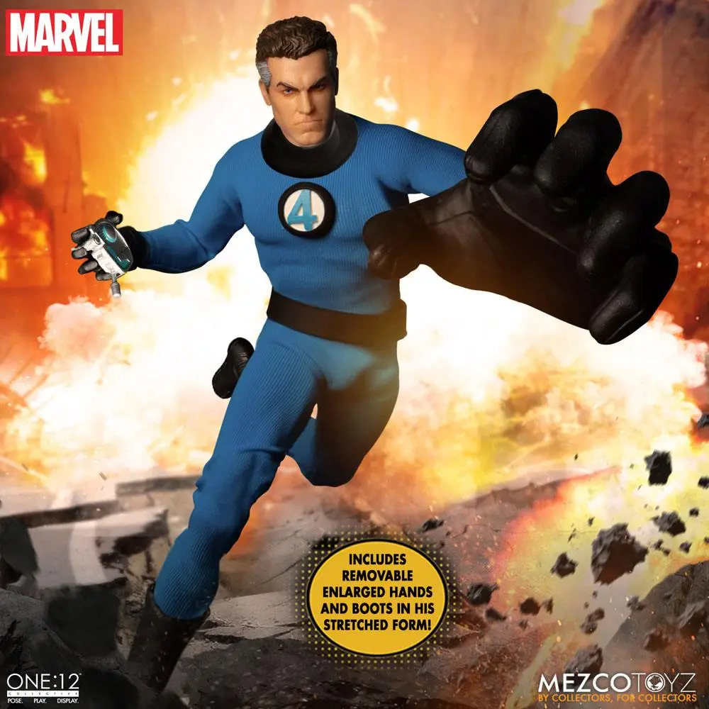 Marvel Akčné Figúrky 1/12 Fantastic Four Deluxe Steel Box Set 16 cm produktová fotografia