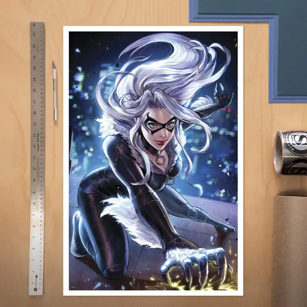 Marvel Art Print Black Cat 41 x 61 cm - bez rámu produktová fotografia