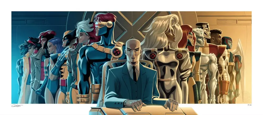 Marvel Art Print Charles Xavier and the X-Men 74 x 33 cm - bez rámu produktová fotografia