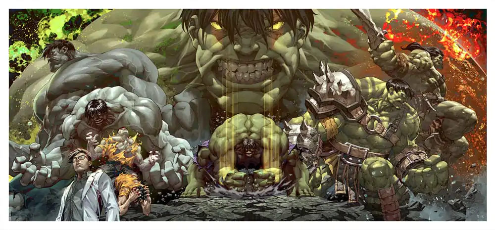 Marvel Art Print Hulk Legacy 71 x 33 cm - bez rámu produktová fotografia