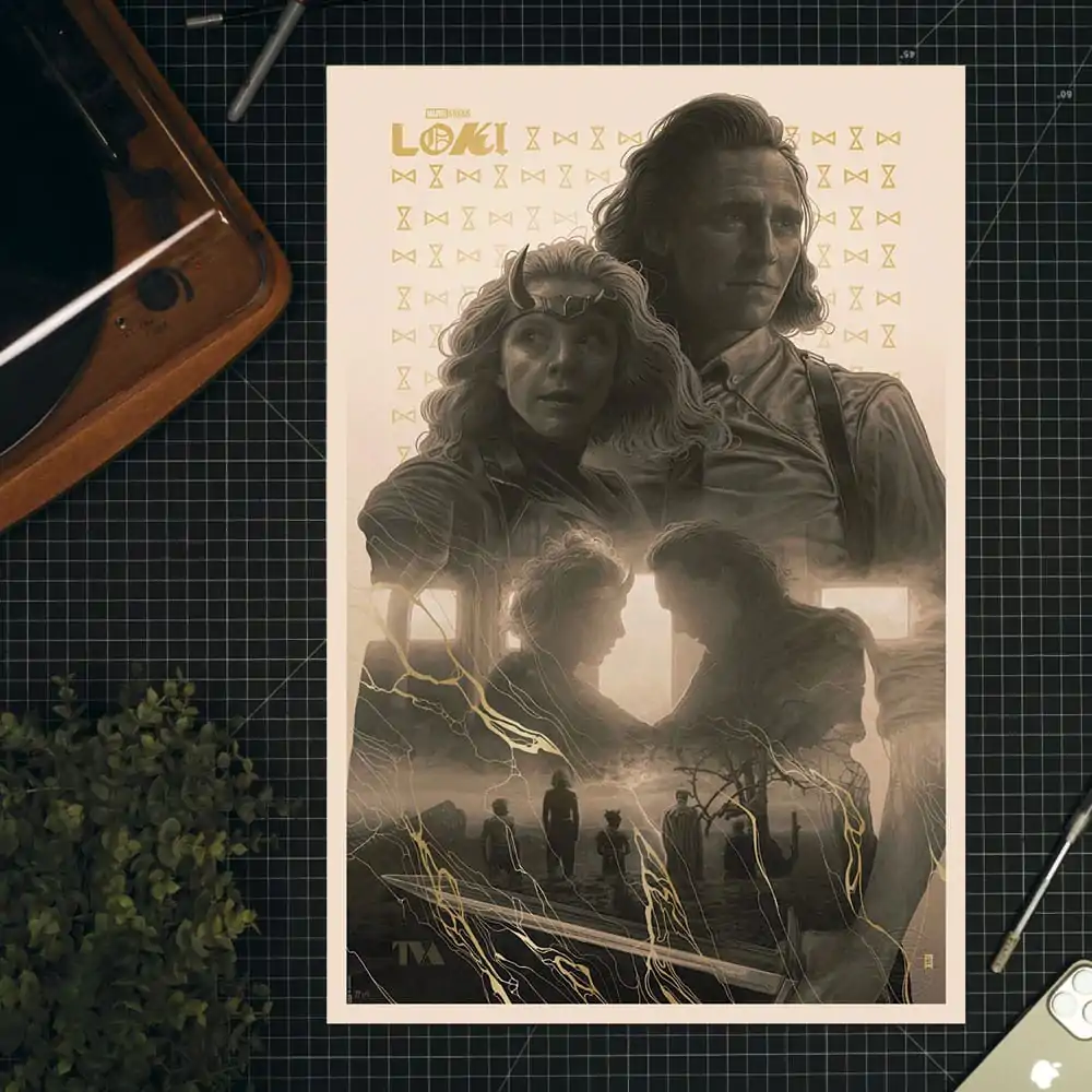 Marvel Art Print Loki & Sylvie: For All Time. Always. 41 x 61 cm - bez rámu produktová fotografia