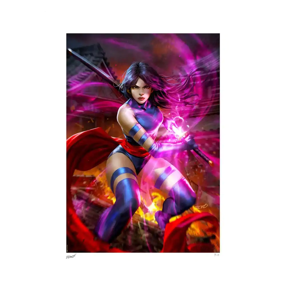 Marvel Art Print Psylocke 46 x 61 cm - bez rámu termékfotó