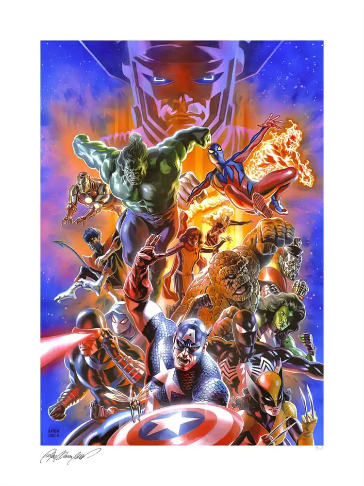 Marvel Art Print Secret Wars: Battleworld #1 46 x 61 cm - bez rámu produktová fotografia