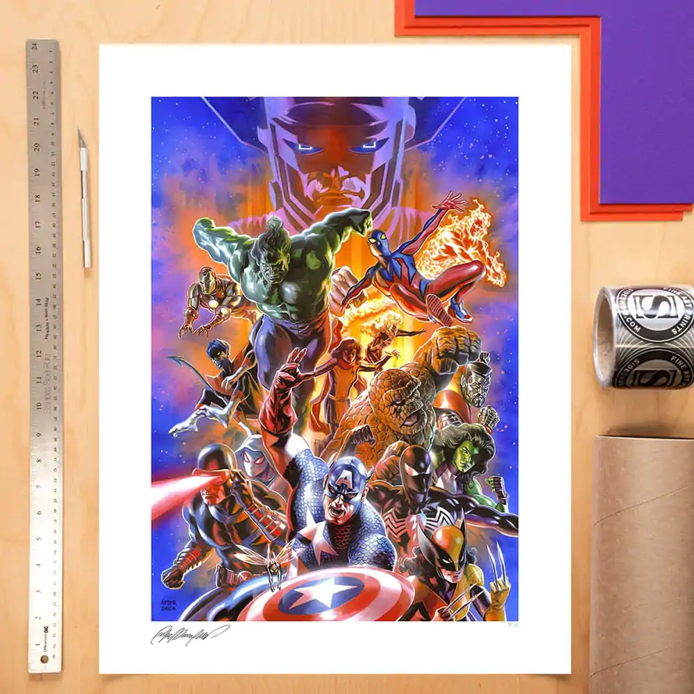Marvel Art Print Secret Wars: Battleworld #1 46 x 61 cm - bez rámu produktová fotografia