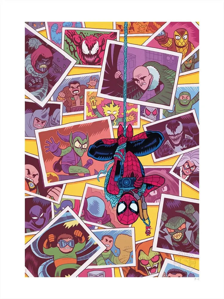 Marvel Art Print The Amazing Spider-Man 46 x 61 cm - nezarámovaná termékfotó