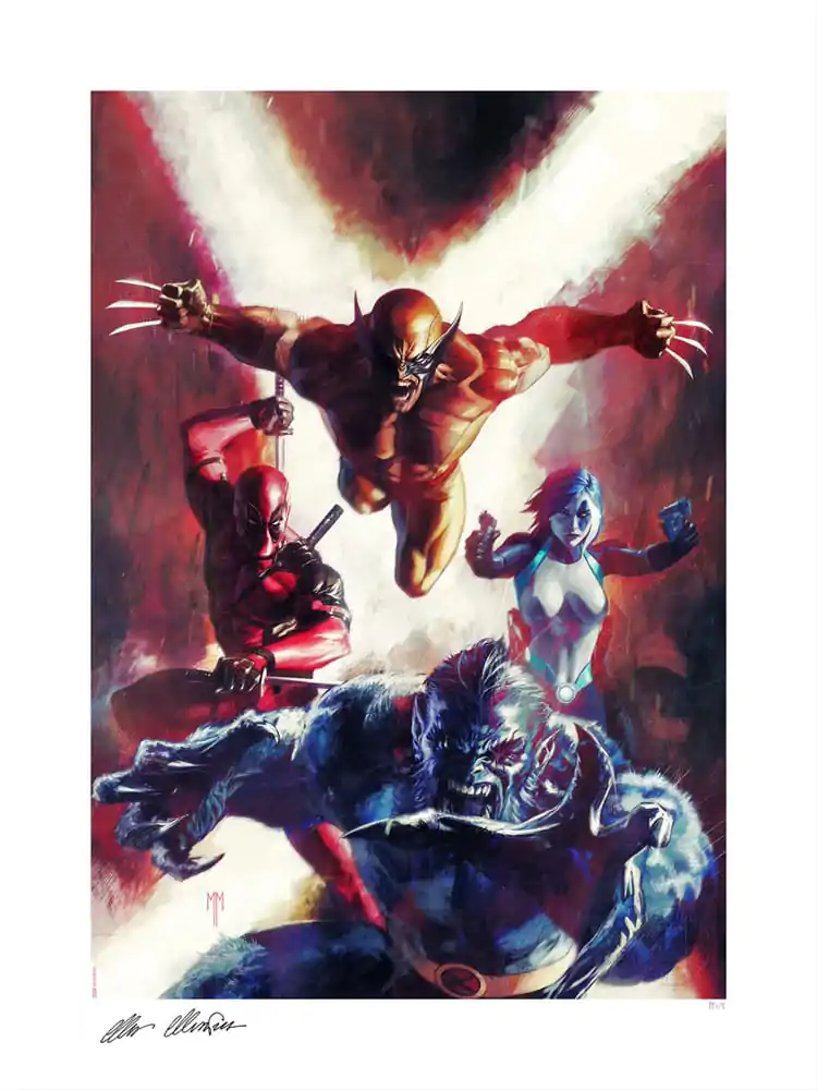 Marvel Art Print The X-Force 46 x 61 cm - bez rámu produktová fotografia
