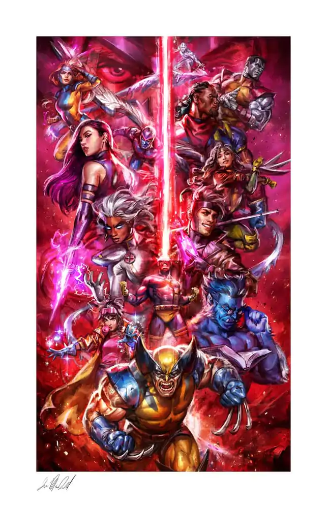 Marvel Art Print The X-Men vs Magneto 46 x 71 cm - bez rámu produktová fotografia