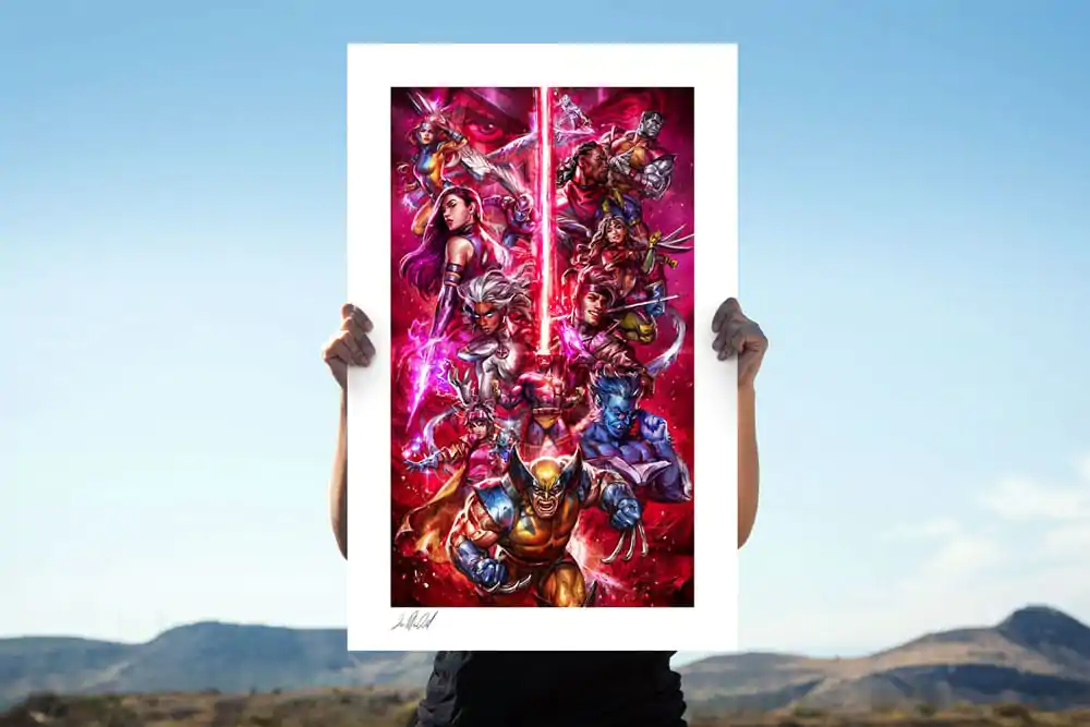 Marvel Art Print The X-Men vs Magneto 46 x 71 cm - bez rámu produktová fotografia