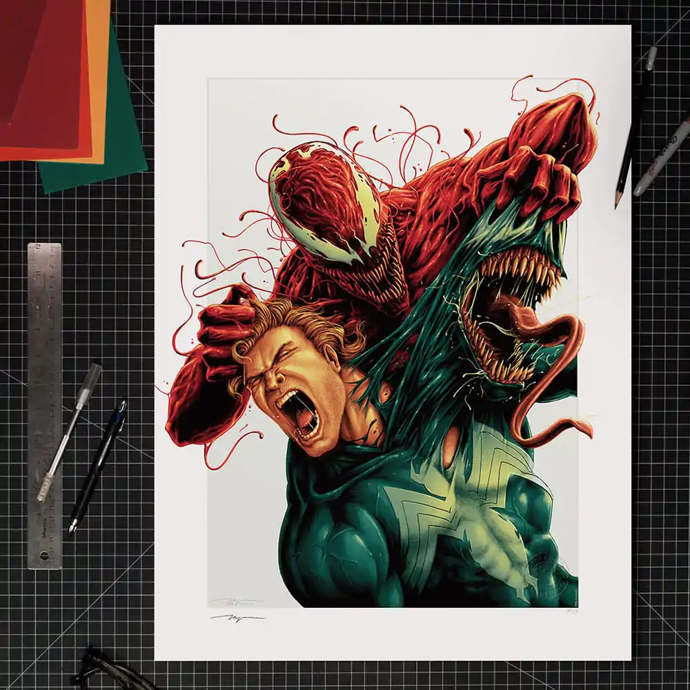 Marvel Art Print Venom: Carnage Unleashed 46 x 61 cm - bez rámu produktová fotografia