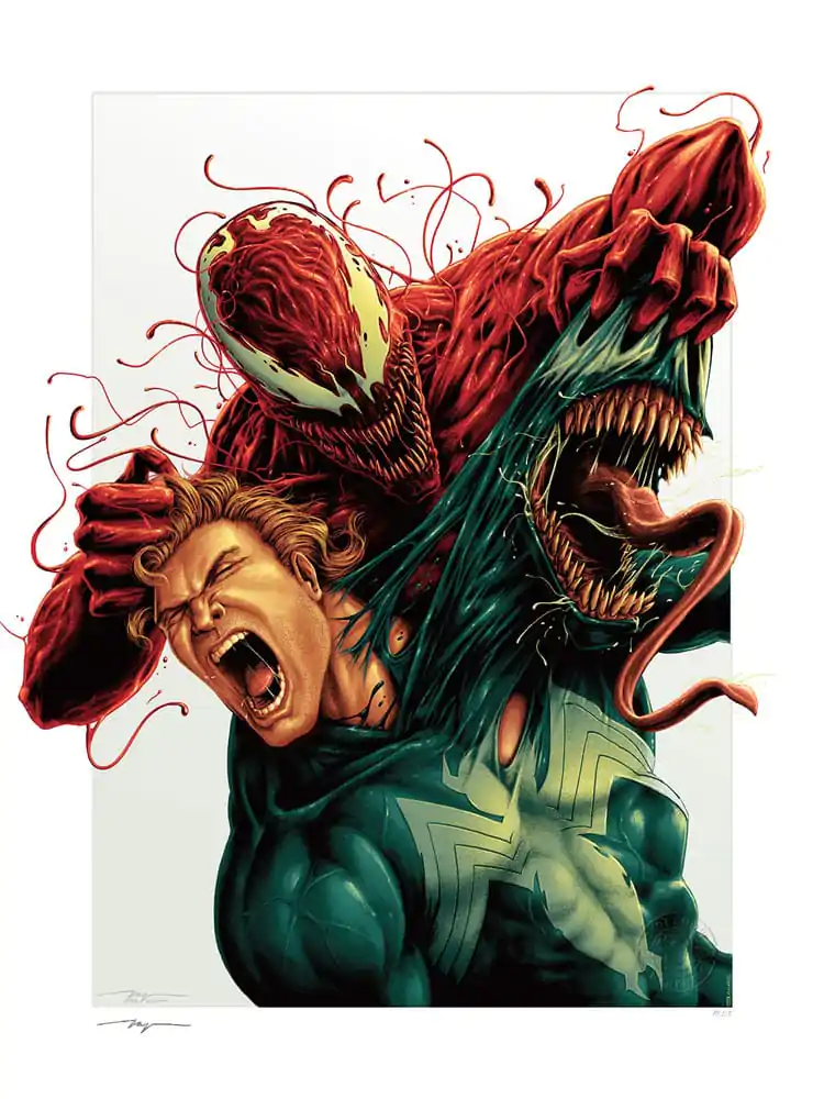 Marvel Art Print Venom: Carnage Unleashed 46 x 61 cm - bez rámu produktová fotografia