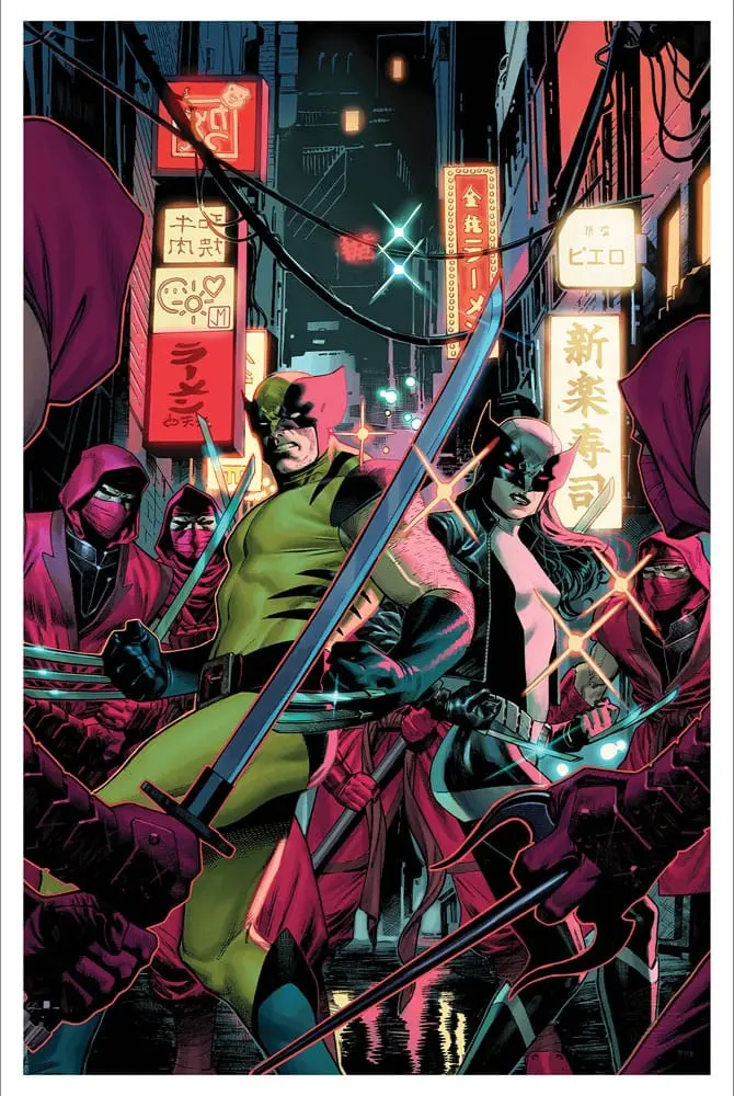 Marvel Art Print Wolverine & X-23 41 x 61 cm - nezarámovaný výtlačok produktová fotografia