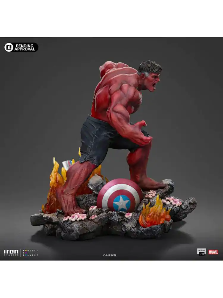 Marvel Art Scale Socha 1/10 Red Hulk 23 cm produktová fotografia