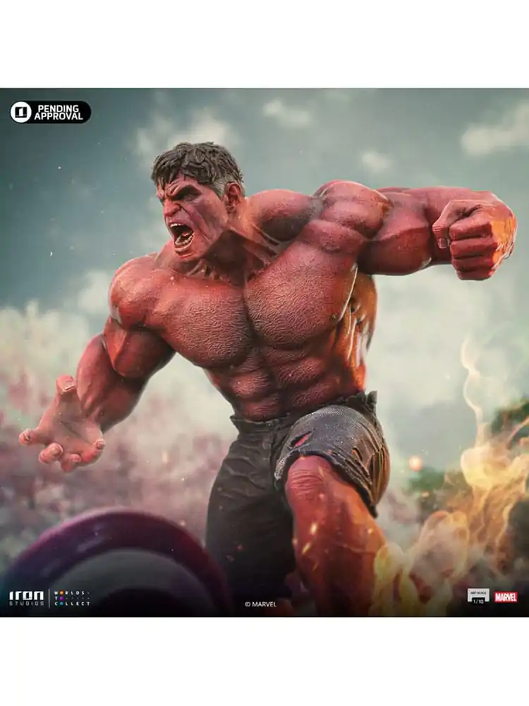 Marvel Art Scale Socha 1/10 Red Hulk 23 cm produktová fotografia