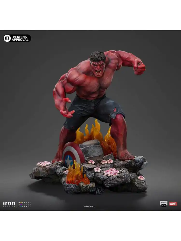 Marvel Art Scale Socha 1/10 Red Hulk 23 cm produktová fotografia