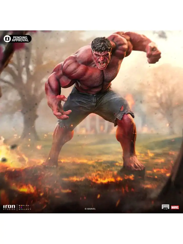 Marvel Art Scale Socha 1/10 Red Hulk 23 cm produktová fotografia