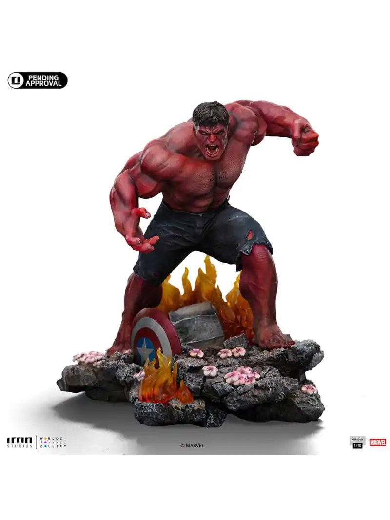 Marvel Art Scale Socha 1/10 Red Hulk 23 cm produktová fotografia