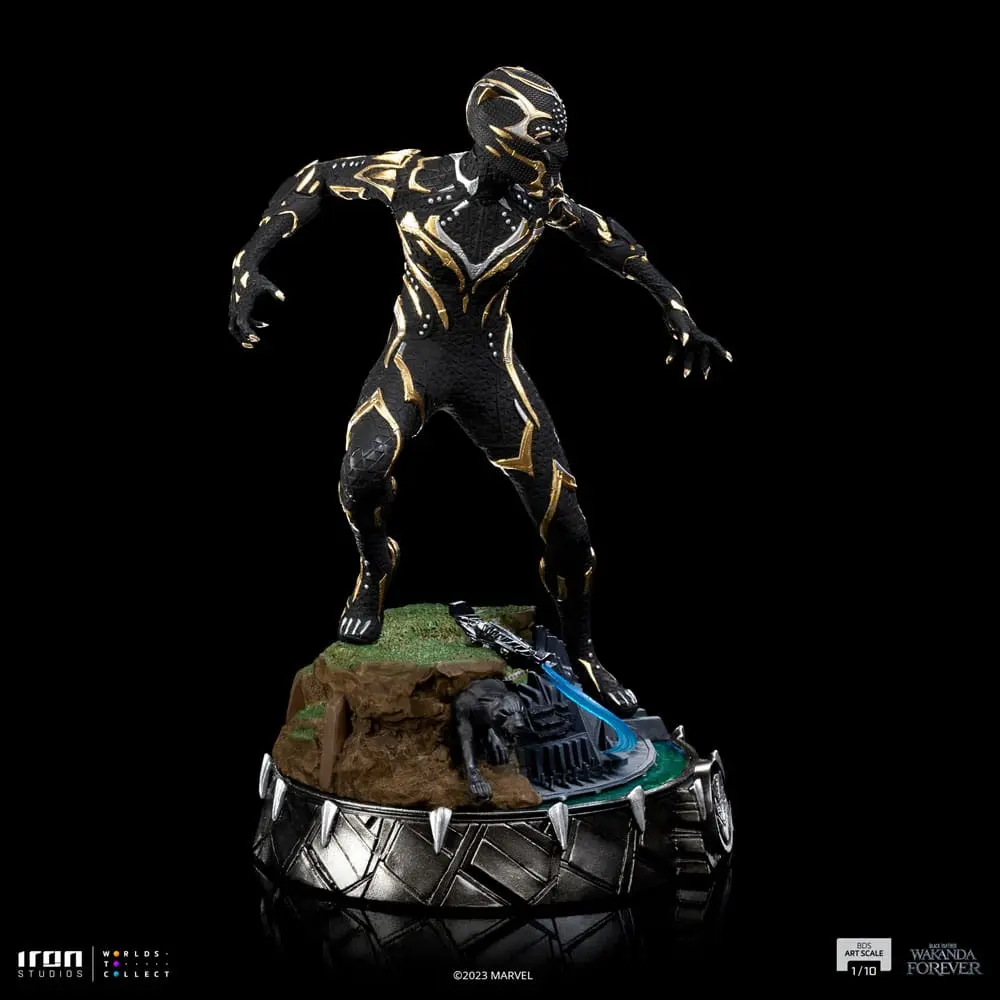 Marvel Art Scale Statue 1/10 Wakanda Forever Black Panther 21 cm termékfotó