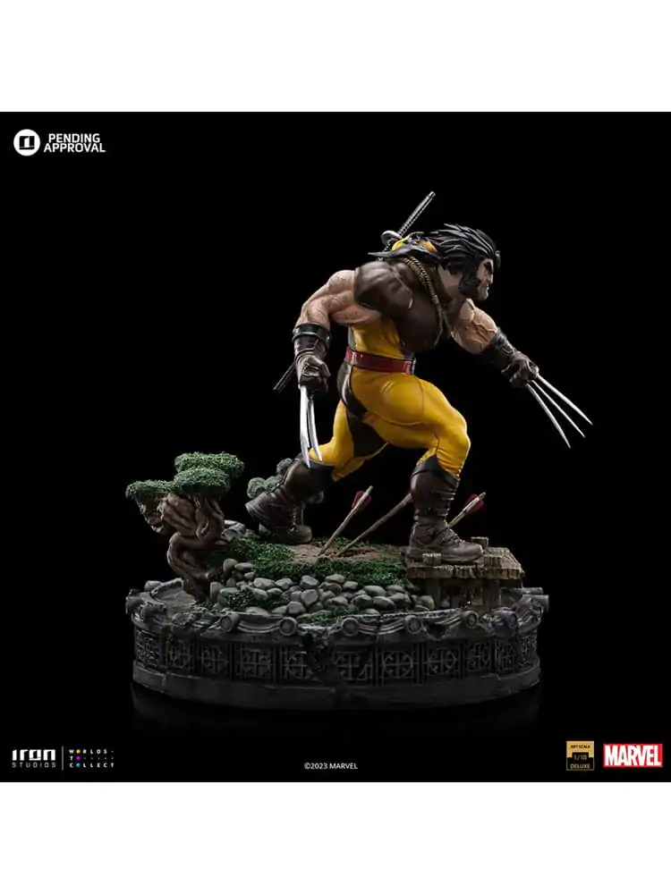 Marvel Art Scale Deluxe Socha 1/10 Wolverine Unleashed 20 cm produktová fotografia