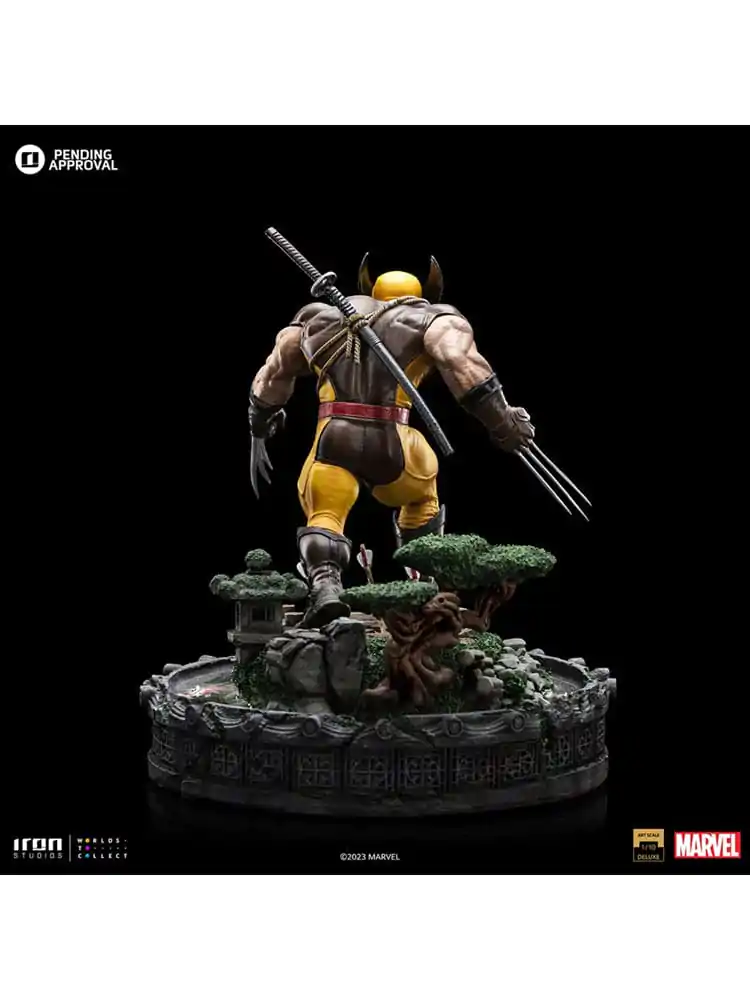 Marvel Art Scale Deluxe Socha 1/10 Wolverine Unleashed 20 cm produktová fotografia