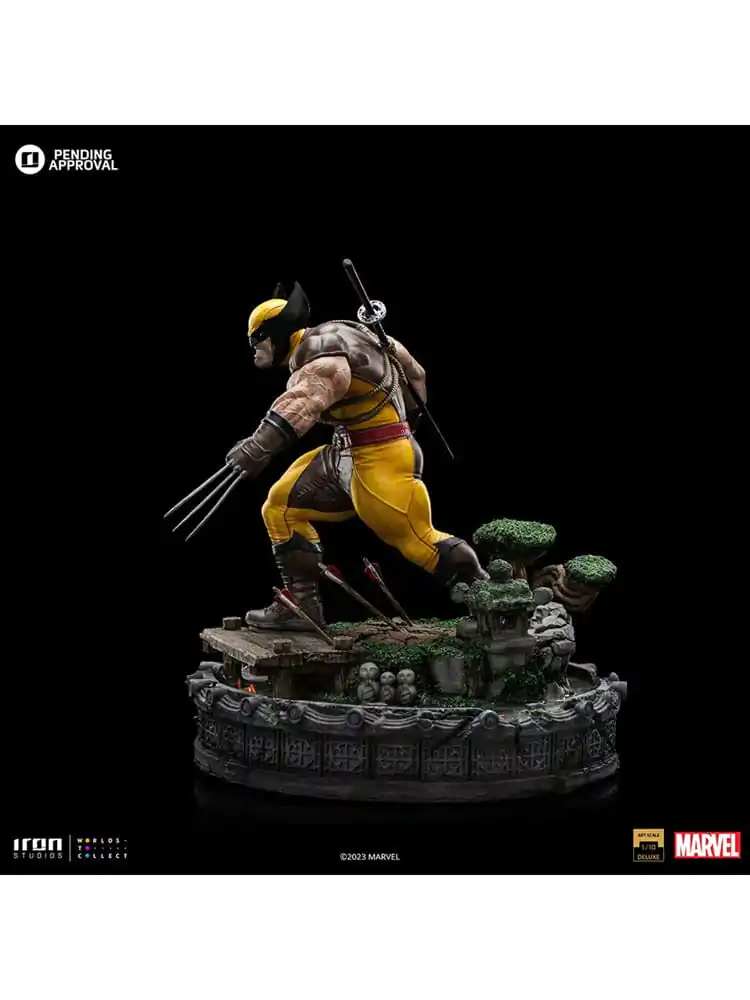 Marvel Art Scale Deluxe Socha 1/10 Wolverine Unleashed 20 cm produktová fotografia
