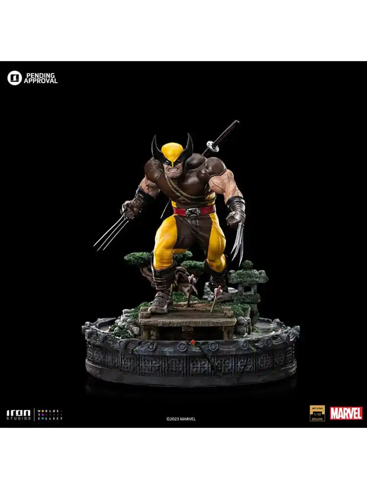 Marvel Art Scale Deluxe Socha 1/10 Wolverine Unleashed 20 cm produktová fotografia