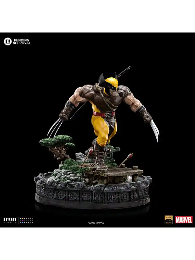 Marvel Art Scale Deluxe Socha 1/10 Wolverine Unleashed 20 cm produktová fotografia