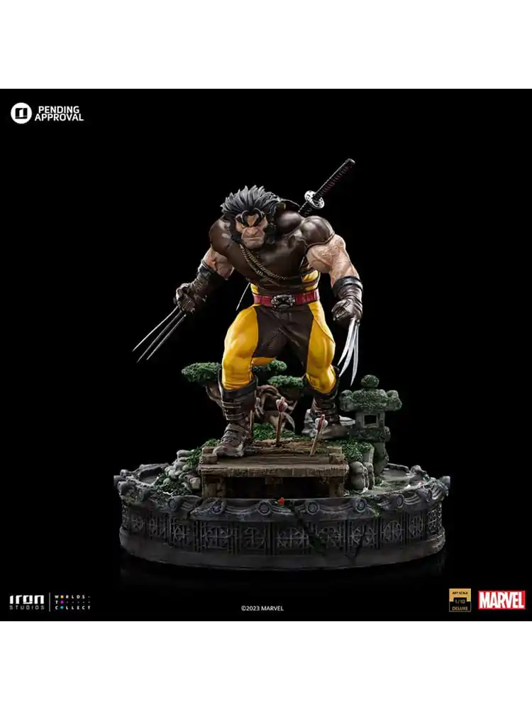 Marvel Art Scale Deluxe Socha 1/10 Wolverine Unleashed 20 cm produktová fotografia