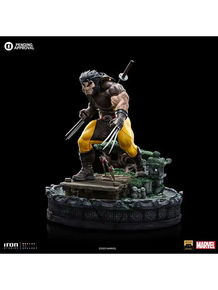 Marvel Art Scale Deluxe Socha 1/10 Wolverine Unleashed 20 cm produktová fotografia