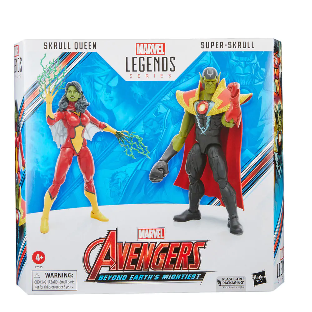 Avengers Marvel Legends Akčné Figúrky Skrull Queen & Super-Skrull 15 cm produktová fotografia