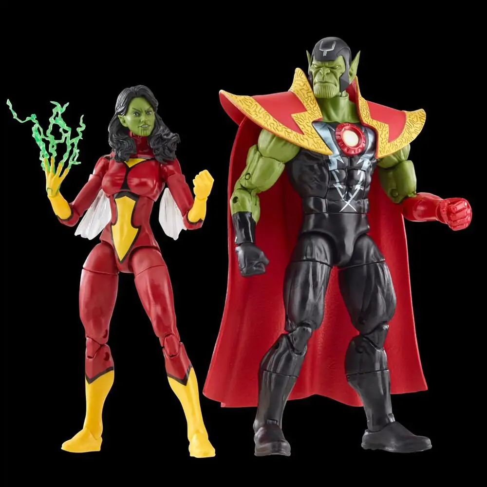 Avengers Marvel Legends Akčné Figúrky Skrull Queen & Super-Skrull 15 cm produktová fotografia