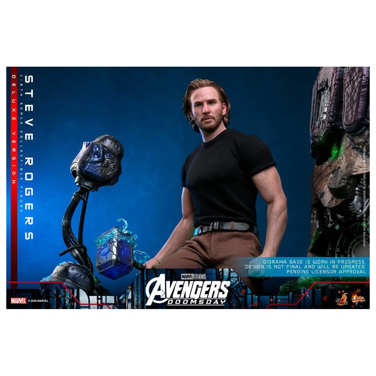 Marvel Avengers: Doomsday Movie Masterpiece zberateľská figúrka 1/6 Steve Rogers (Deluxe Version) 31 cm produktová fotografia