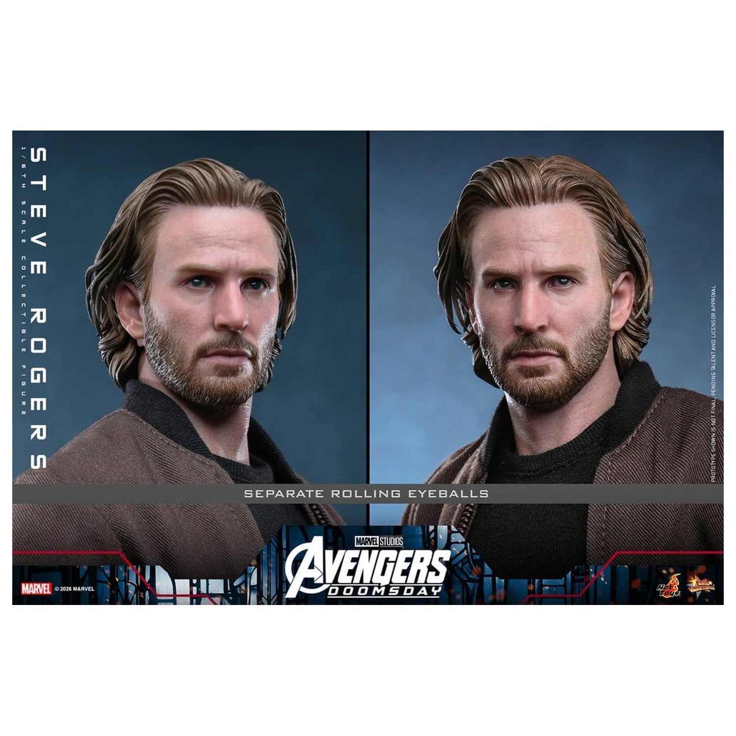 Marvel Avengers: Doomsday Movie Masterpiece zberateľská figúrka 1/6 Steve Rogers (Deluxe Version) 31 cm produktová fotografia