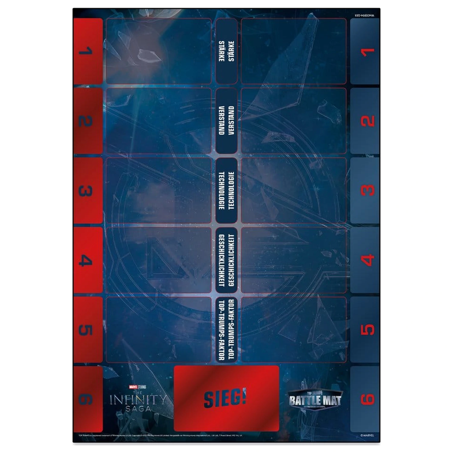 Marvel stolová hra BattleMat *German Version* produktová fotografia