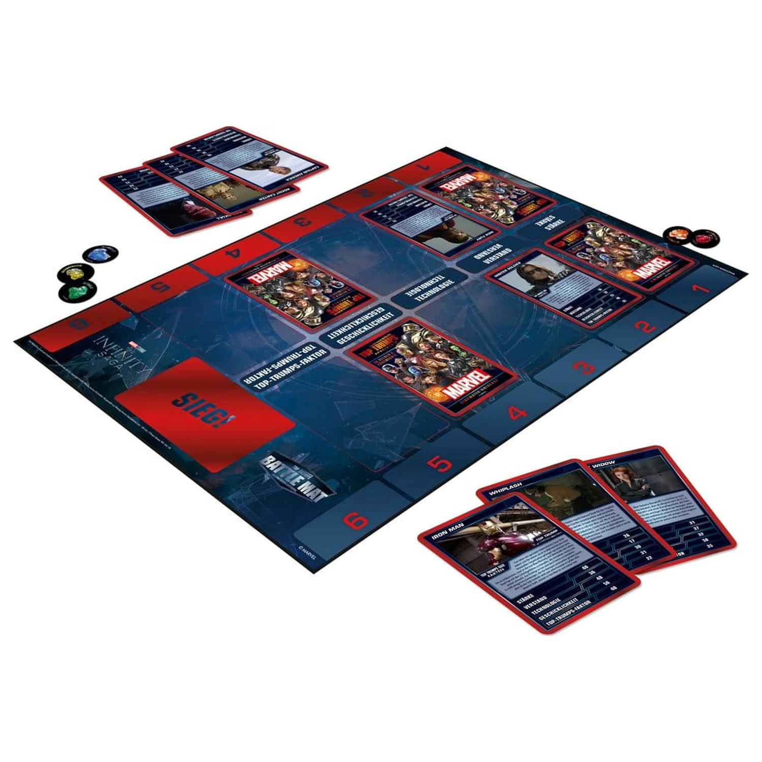 Marvel stolová hra BattleMat *German Version* produktová fotografia