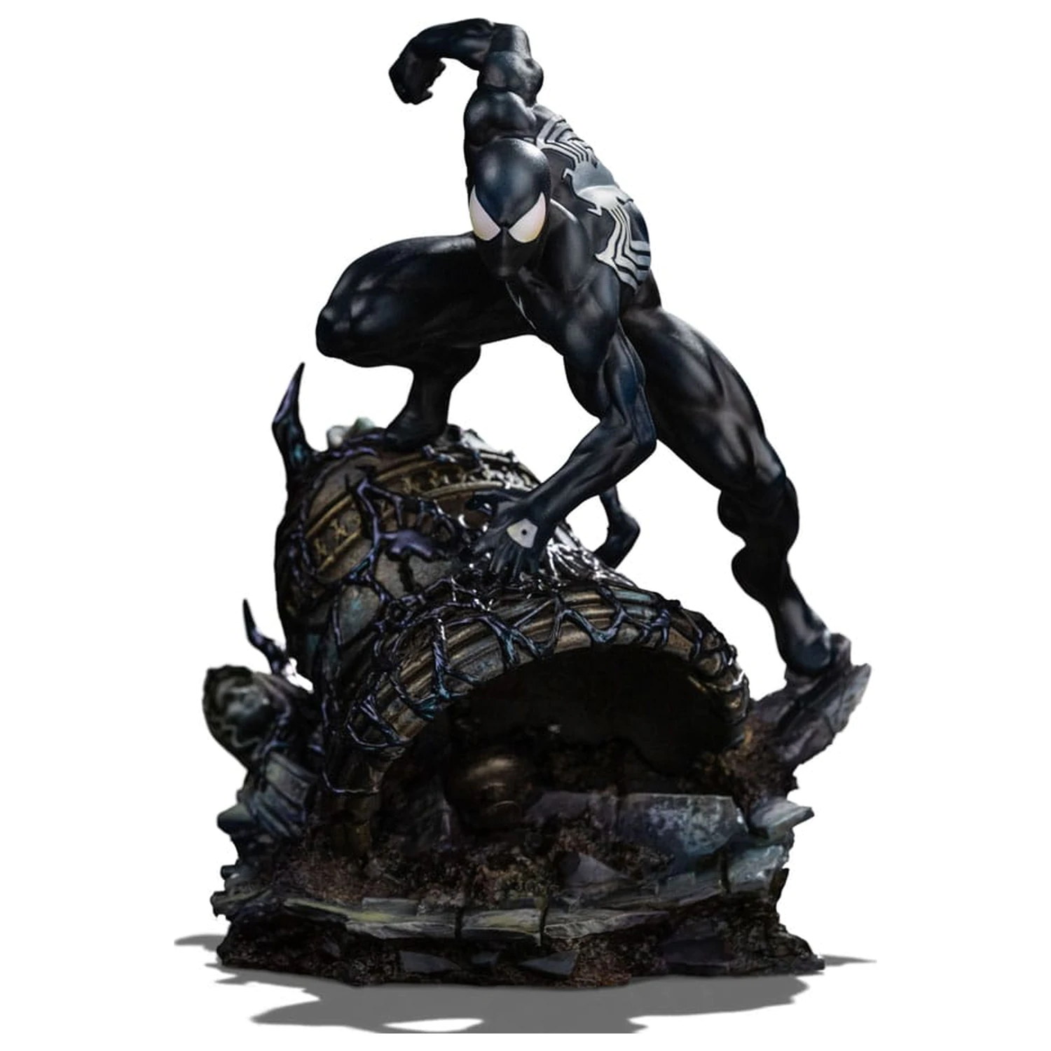Marvel BDS Art Scale Socha 1/10 Spider-Man Black Costume 20 cm produktová fotografia