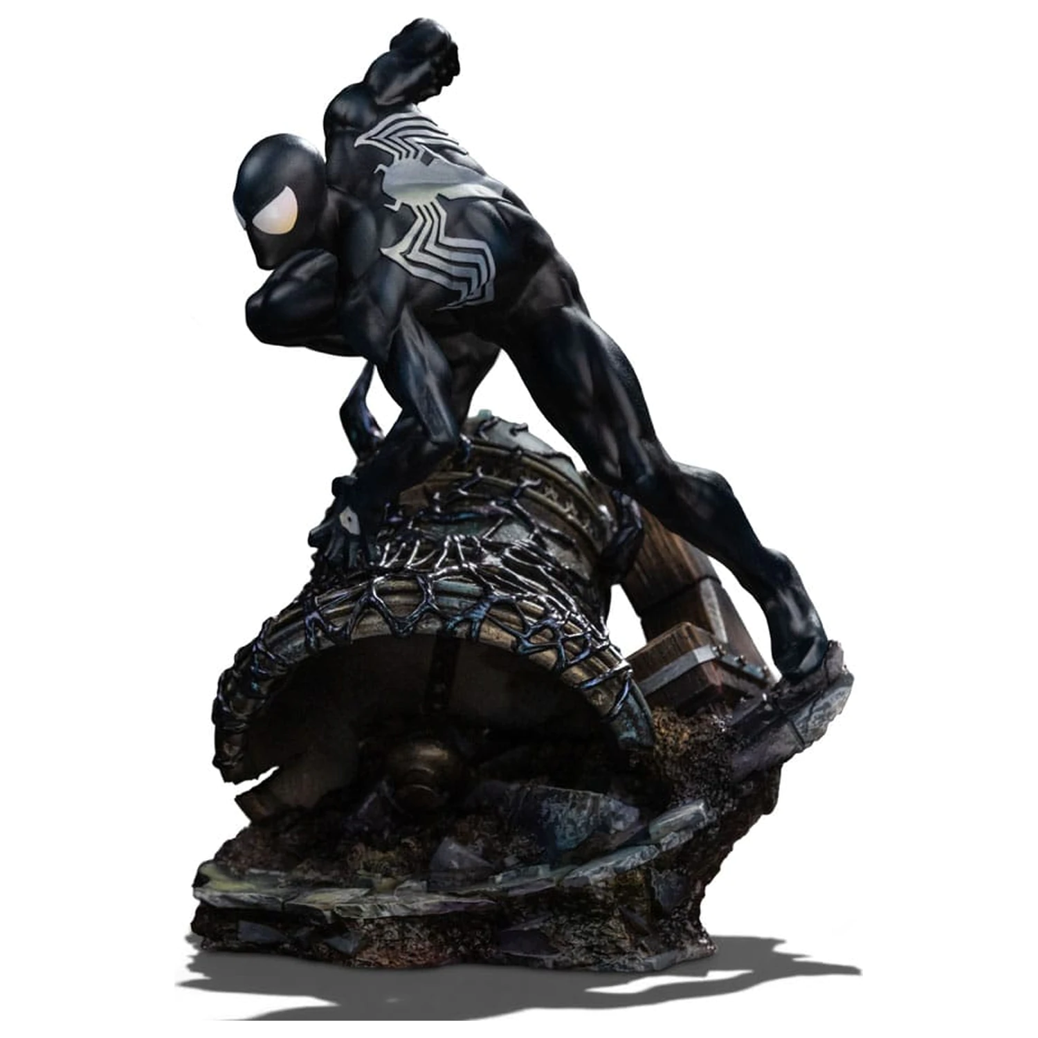Marvel BDS Art Scale Socha 1/10 Spider-Man Black Costume 20 cm produktová fotografia