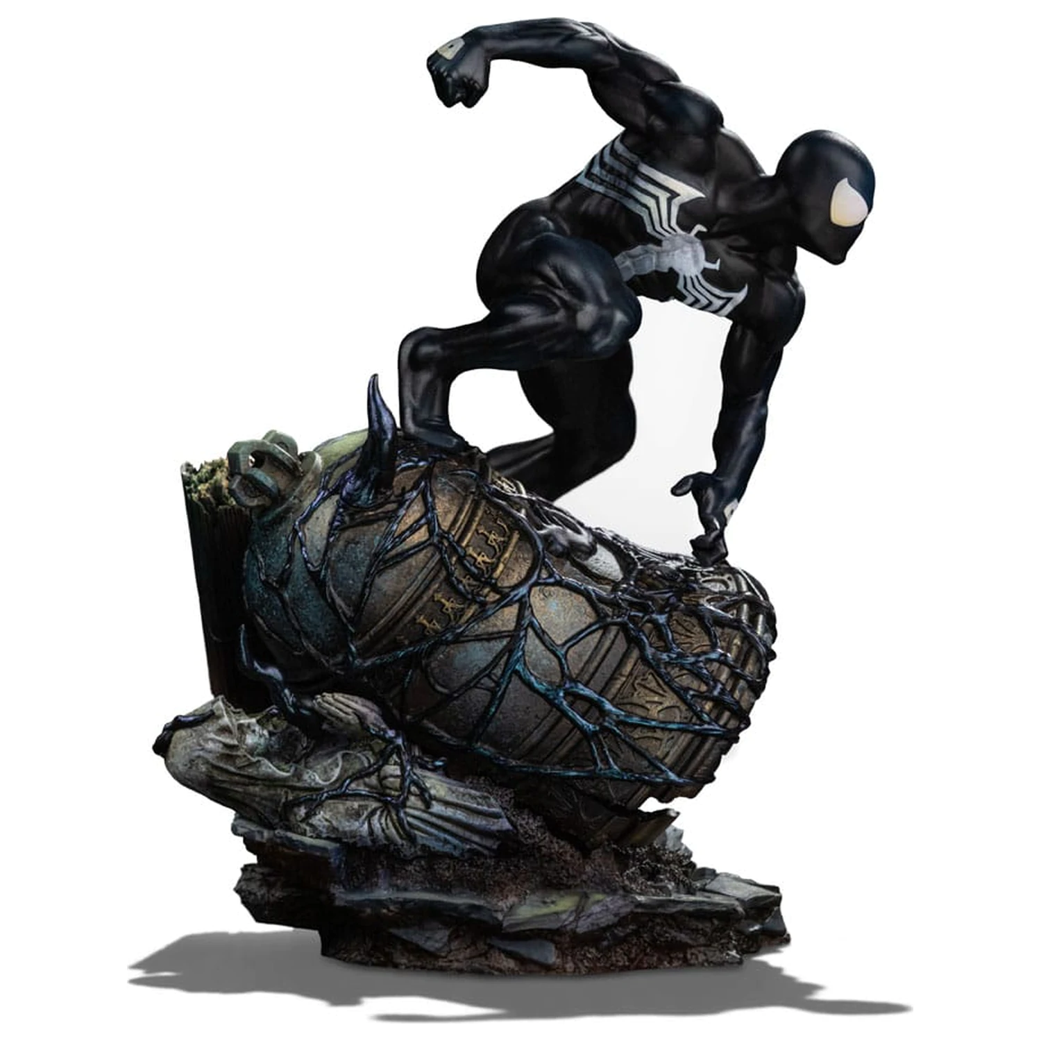 Marvel BDS Art Scale Socha 1/10 Spider-Man Black Costume 20 cm produktová fotografia