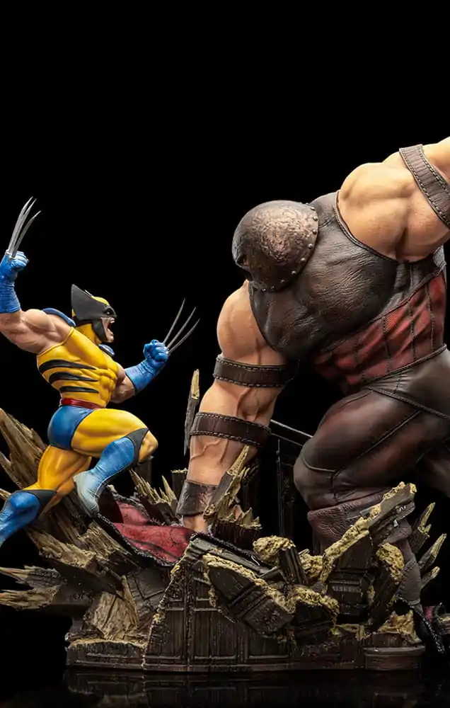 Marvel BDS Art Scale socha 1/10 Wolverine vs Juggernaut heo EU Exclusive 30 cm termékfotó