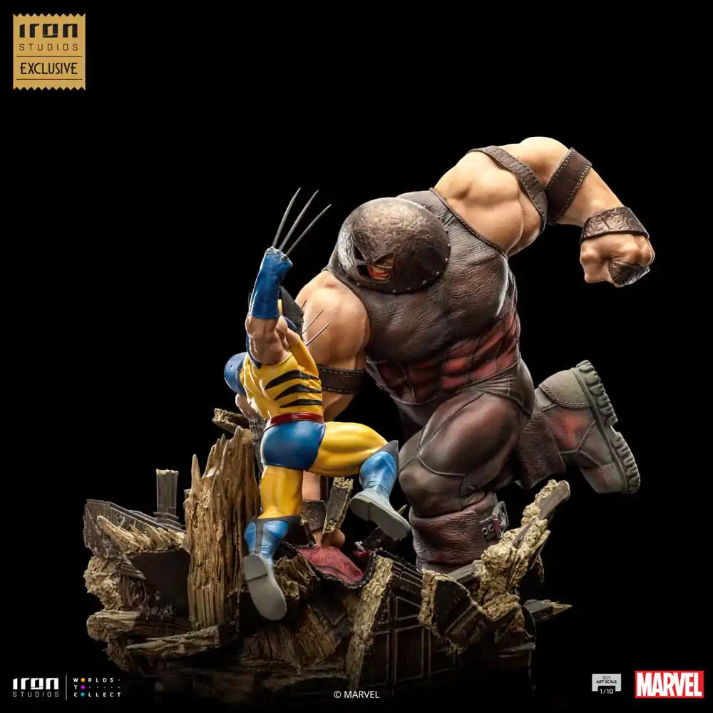 Marvel BDS Art Scale socha 1/10 Wolverine vs Juggernaut heo EU Exclusive 30 cm termékfotó