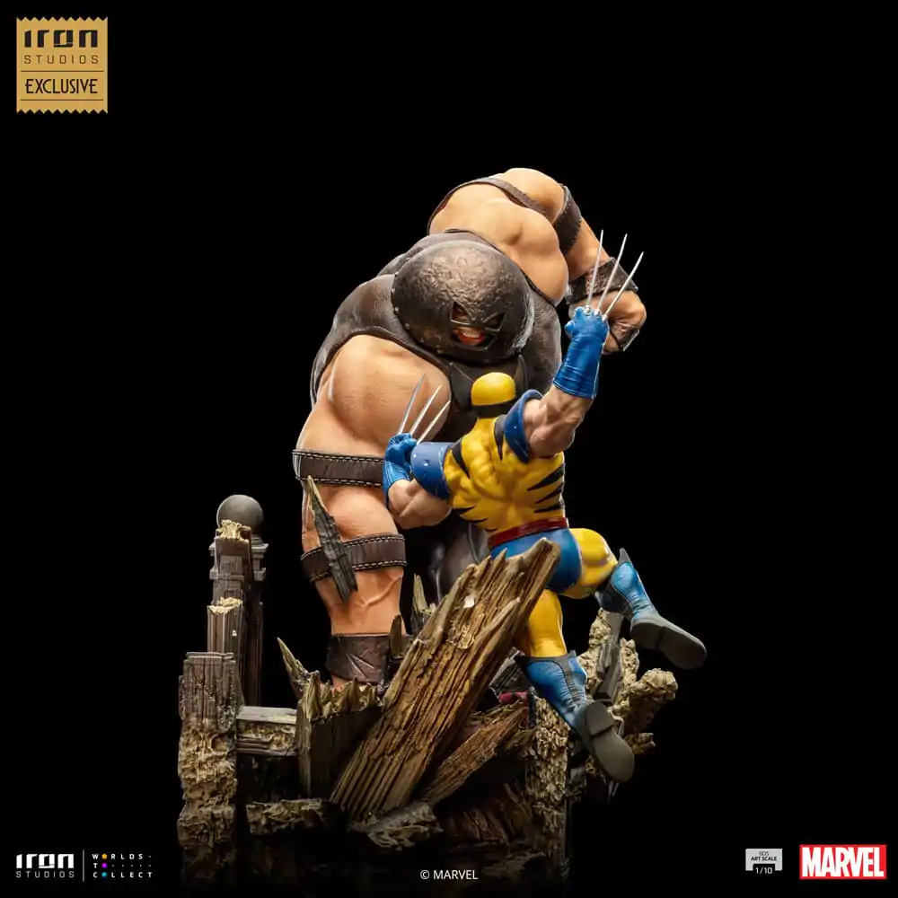 Marvel BDS Art Scale socha 1/10 Wolverine vs Juggernaut heo EU Exclusive 30 cm termékfotó