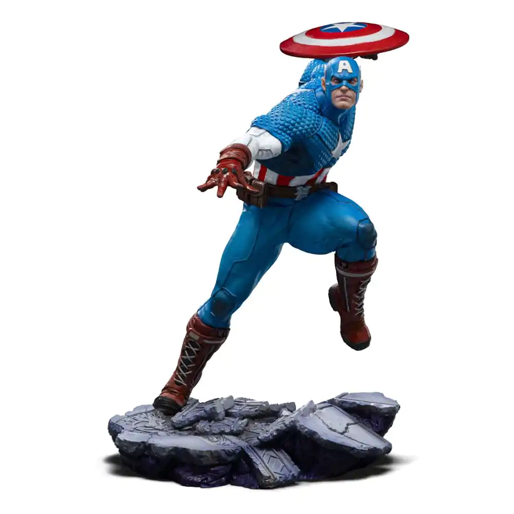 Marvel BDS Art Scale Socha 1/10 Captain America 22 cm termékfotó