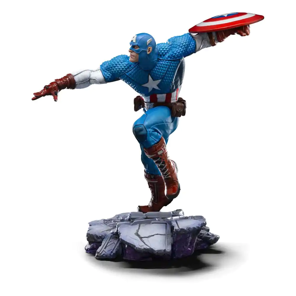 Marvel BDS Art Scale Socha 1/10 Captain America 22 cm termékfotó