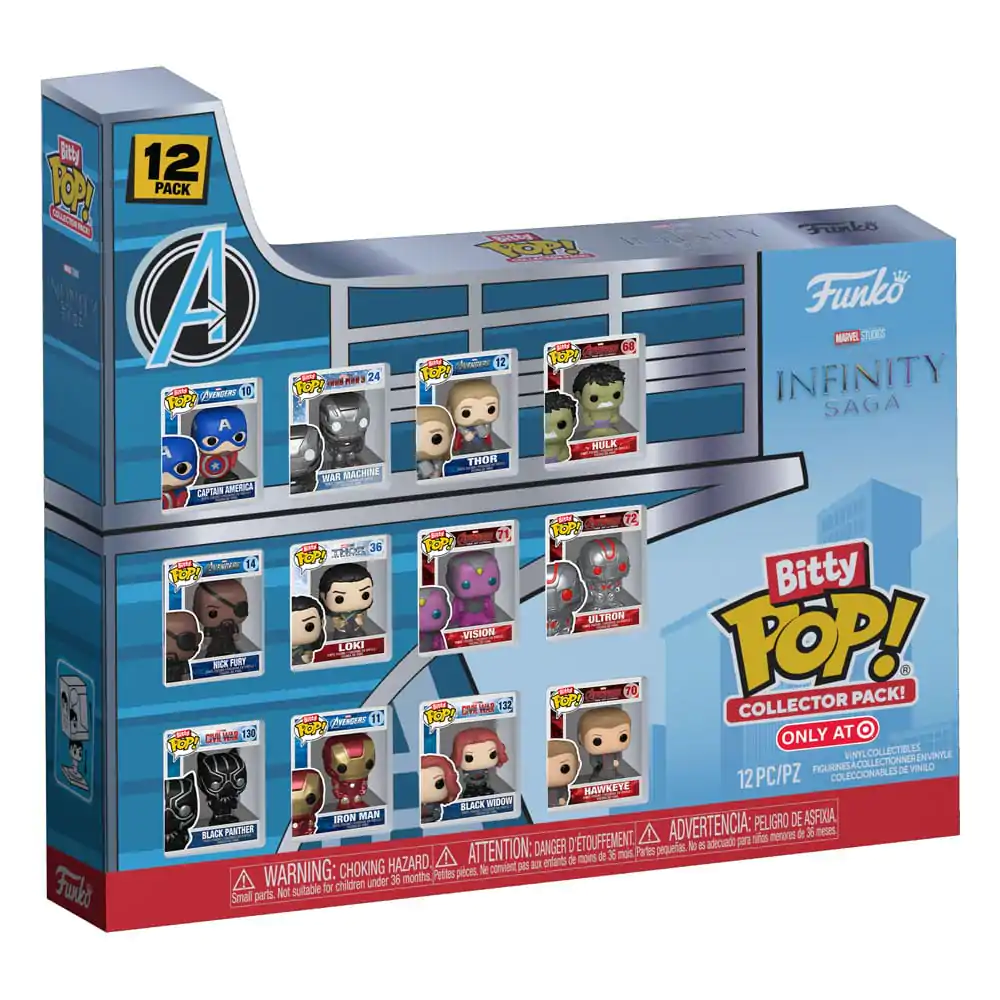 Marvel Bitty Funko POP! 12-dielne balenie vinylových figúrok Infinity Saga 2,5 cm termékfotó