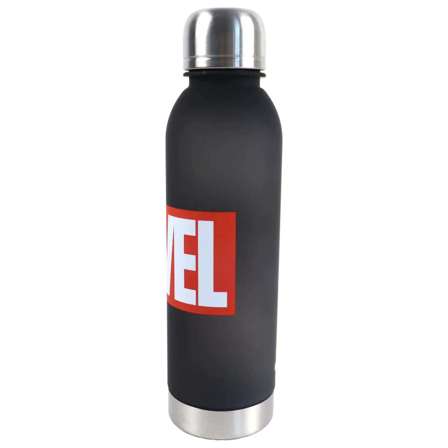 Marvel Čierna Plastová Fľaša na vodu so skrutkovacím uzáverom 750 ml produktová fotografia